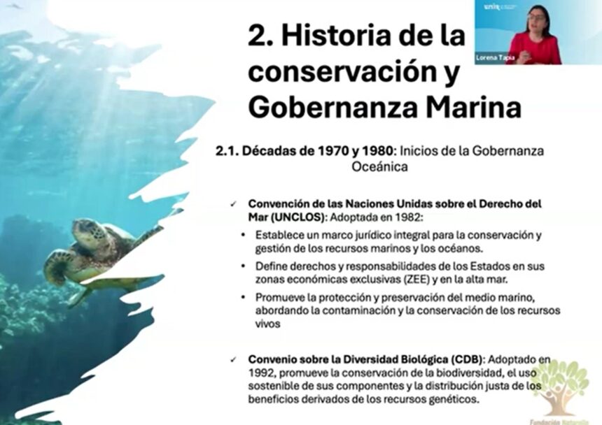 Presidenta de Fundación Naturalia, Lorena Tapia, participó en openclass de la UNIR